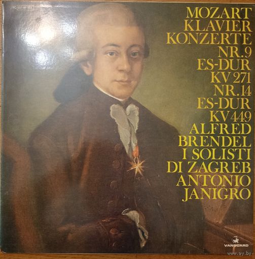 Alfred Brendel – Mozart Klavierkonzerte Nr.9 Es-Dur Kv 271 Nr. 14 Es-Dur Kv 449