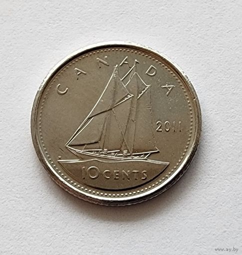 Канада 10 центов, 2011