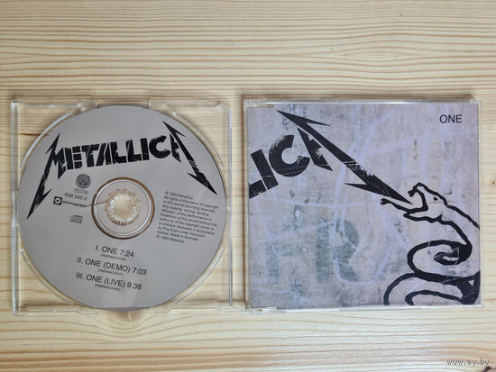 Metallica - One (CD, Australia, 1994, лицензия)