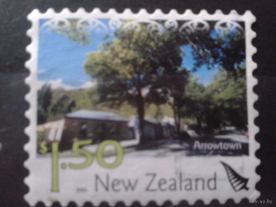 Новая Зеландия 2003 Стандарт, дерево К10 1/2 Михель-1,8 евро гаш