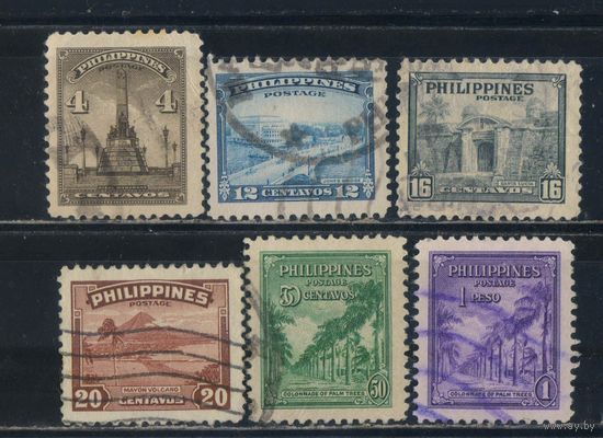 Филиппины Респ 1947 Достопримечательности Стандарт #462,464-8
