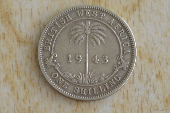 Британская Западная Африка 1 шиллинг 1943