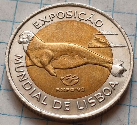Португалия 100 эскудо, 1997 Лиссабон ЭКСПО, 1998      ( 1-1-3 )
