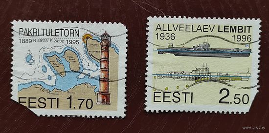 Эстония, 2м подлодка и карта гаш.