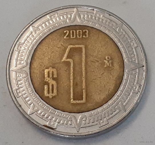 Мексика 1 песо, 2003 (6-21)