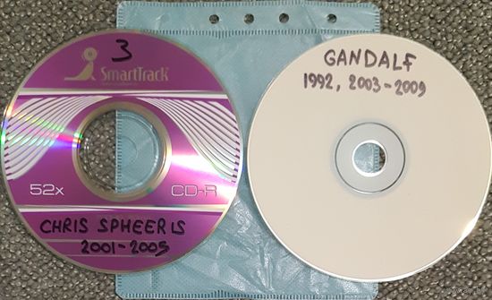 CD MP3 Chris SPHEERIS, GANDALF -  Selected Albums - 2 CD
