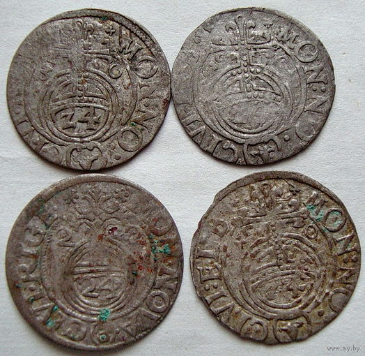 Драйпелькер.Густав II Адольф. Рига. Шведская оккупация Ливонии 1622 (цена за все)