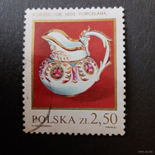 Польша 1981. Посуда из фарфора. Korzec 1820