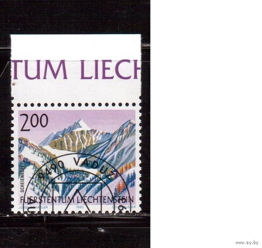 Лихтенштейн-1993(Мих.1059)  гаш. , Стандарт, Горы