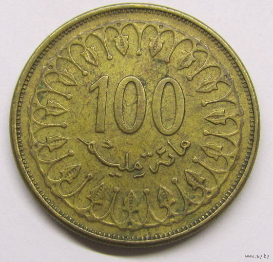 Тунис 100 шиллингов 1997 г
