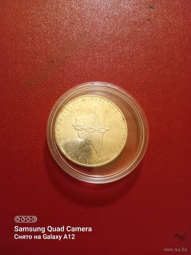 Германия, 10 марок 1994, серебро.