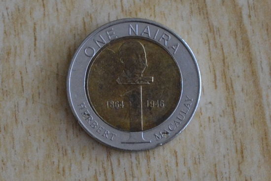 Нигерия 1 найра 2006
