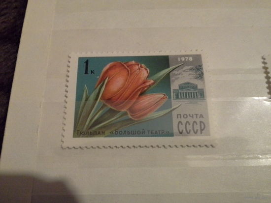 СССР 1978 цветы