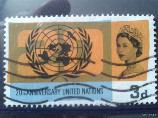 Англия 1965 20 лет ООН