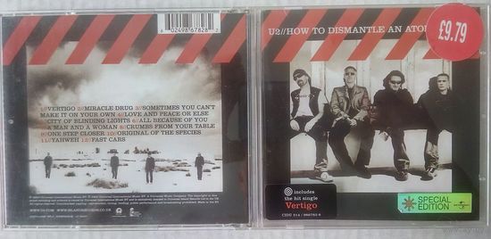 U2 - How To Dismantle An Atomic Bomb (special edition ENGLAND CD 2004)