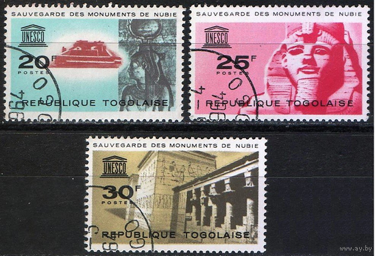 Того 1964 Юнеско. Охрана памятников  Монументы Нубии, Искусство