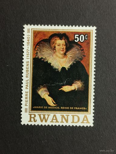 Руанда 1977. 400 лет со дня рождения Питера Пауля Рубенса, 1577–1640 гг.