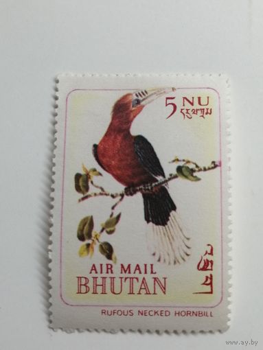 Бутан 1969. Птицы