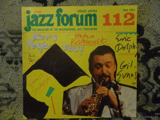 Журнал Jazz Forum (Польша) 3/1988 г.
