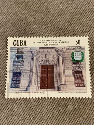 Куба 1985. Гавана. Музей de la Cludad. Марка из серии