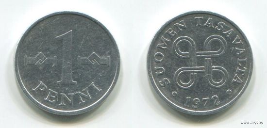 Финляндия. 1 пенни (1972)