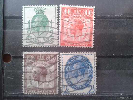 Англия 1929 Конгресс почтового союза в Лондоне Михель-17,0 евро гаш.