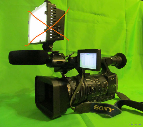 Видеокамера SONY HDR-AX 2000E с аксессуарами