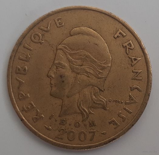 Французская Полинезия 100 франков, 2007
