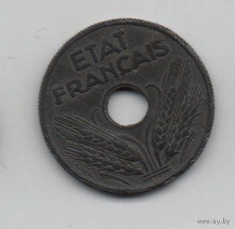 10 сантимов 1943 г. Франция. Виши.