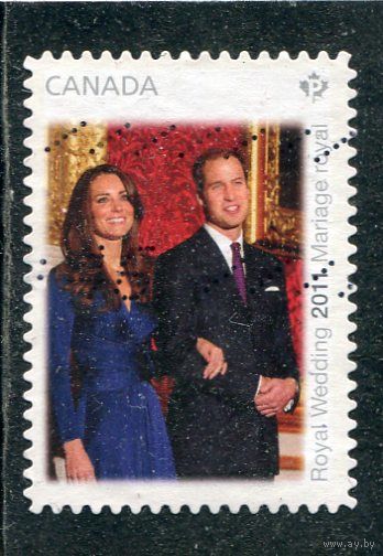 Канада. Принц Уэльский Уильям и Кэтрин