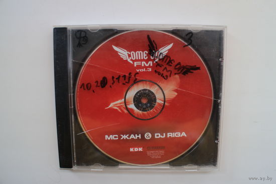 MC Жан & DJ Riga – Come On FM Vol. 3 (2007, CD, Mixed)