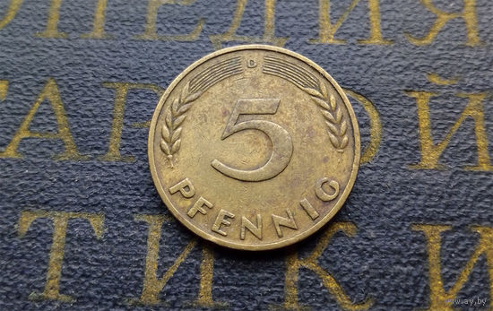 5 пфеннигов 1950 (D) Германия ФРГ #02