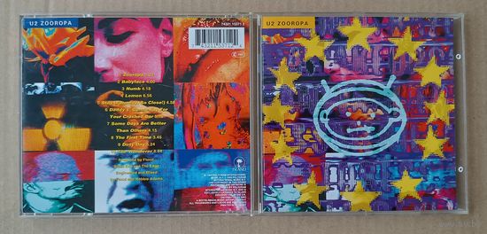 U2 - Zooropa (GERMANY  аудио CD 1993)