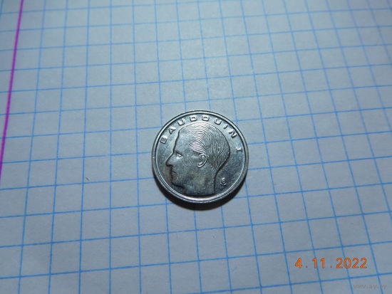 1 франк 1989г.