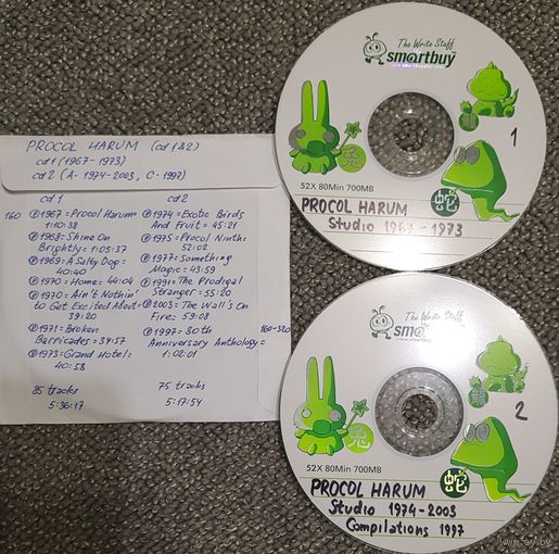 CD MP3 дискография PROCOL HARUM - 2 CD