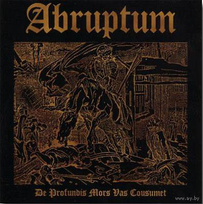 Abruptum "De Profundis Mors Vas Cousumet" CD