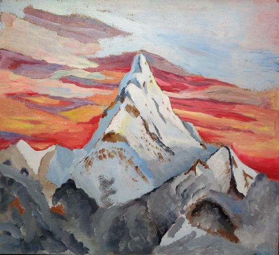 Картина маслом Эверест