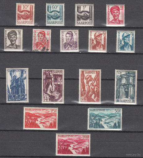 СААР. 1948. 15 марок. Michel N 239-254 (85,0 е)