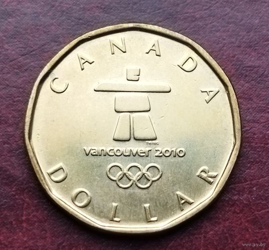 Канада 1 доллар, 2010 XXI зимние Олимпийские Игры, Ванкувер 2010