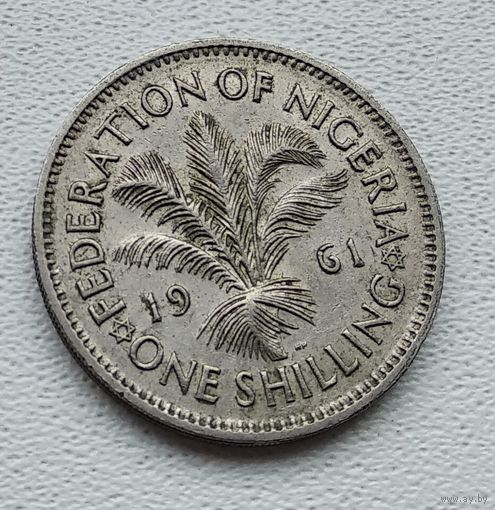 Нигерия 1 шиллинг, 1961 8-10-20