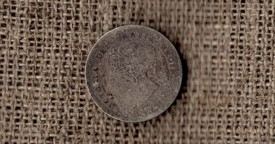 Канада 5 центов 1891 /ВИКТОРИЯ/серебро/(МР)