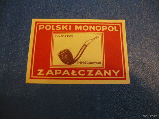 Спичечные этикетки  Польша (экспорт) кабинетка