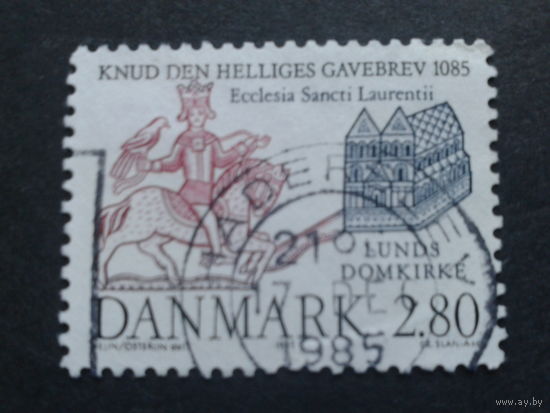 Дания 1985 король Кнут 4  11 век
