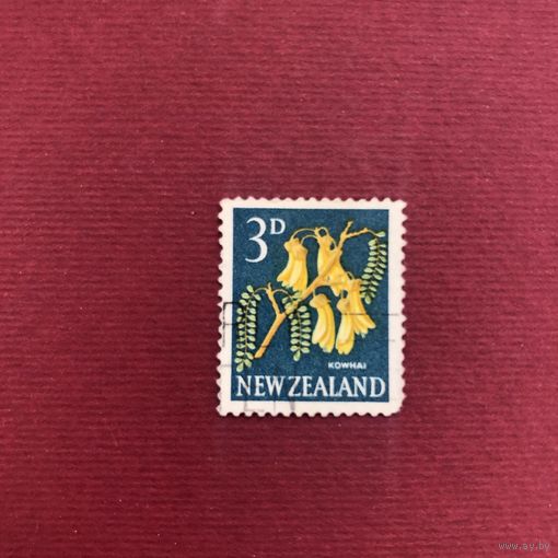 Новая Зеландия 1960 год. Стандарт. Растения