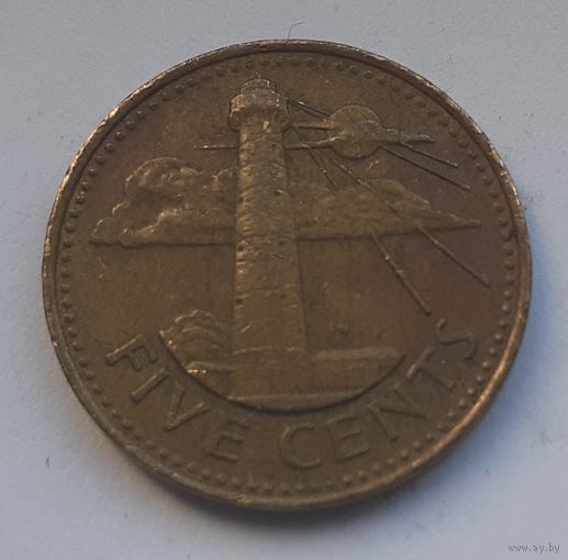 Барбадос 5 центов, 2005 (2-7-96)