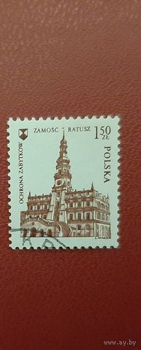Охрана памятников Замость ратуша 1975 год Польша
