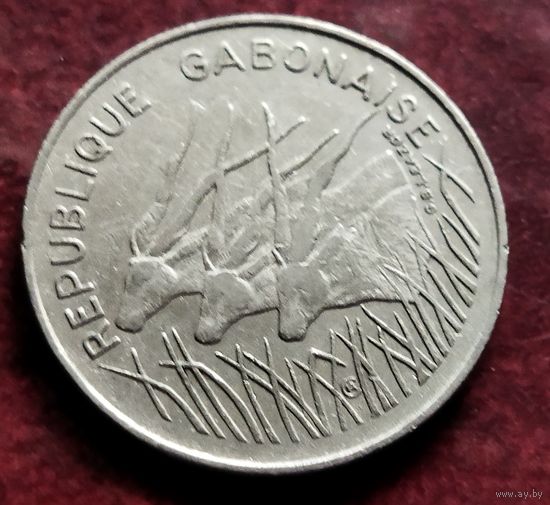 Габон 100 франков, 1971-1972