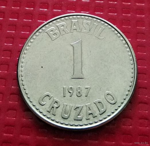 Бразилия 1 крузадо 1987 г. #41401
