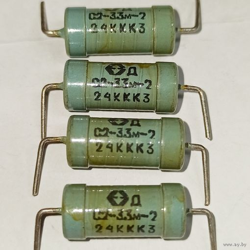 2 Вт. 24 кОм ((цена за 62 шт)) резисторы. 2Вт. 24кОм. С2-33М
