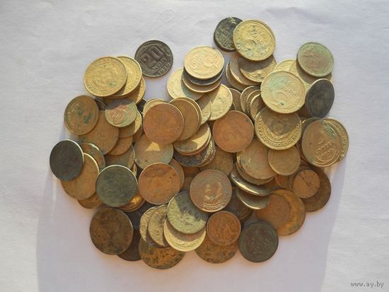 Монеты раннего СССР 144 штуки